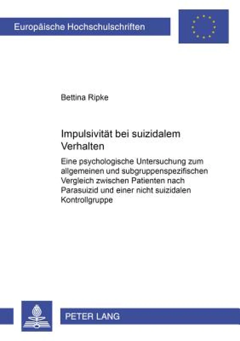 Impulsivitaet Bei Suizidalem Verhalten