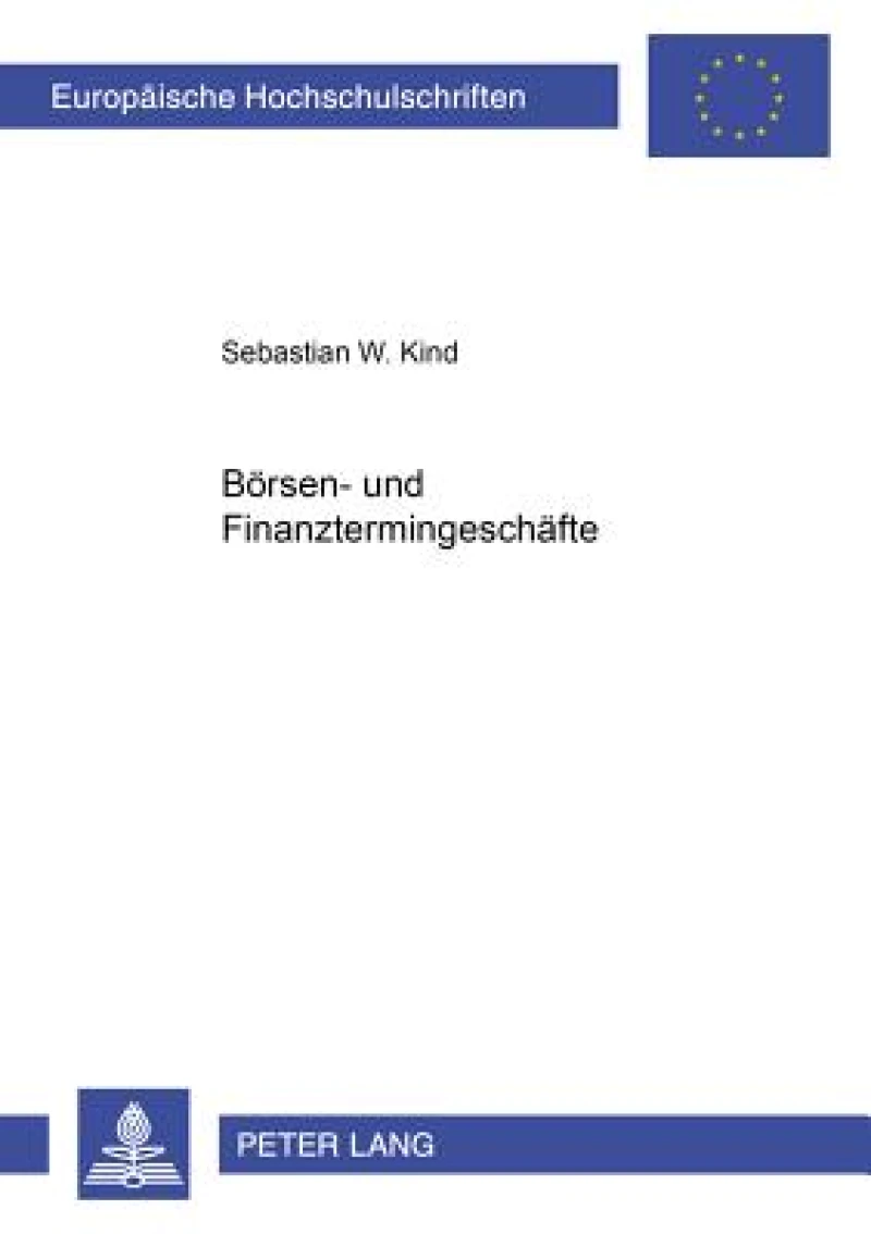 Boersen- und Finanztermingeschaefte