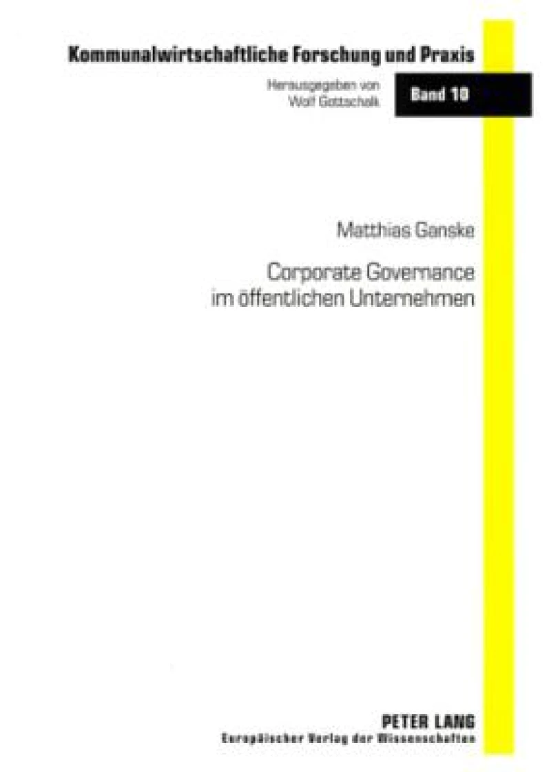 Corporate Governance im oeffentlichen Unternehmen