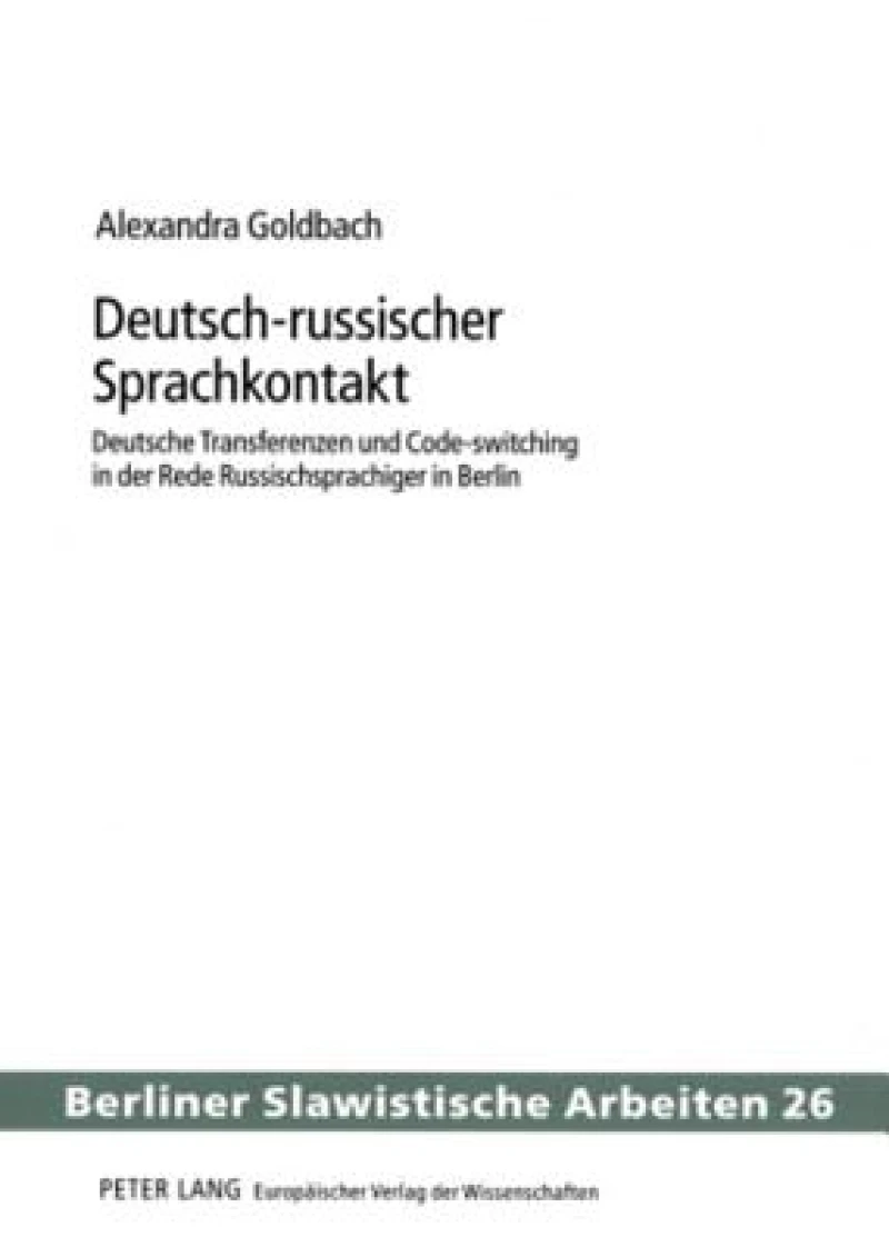 Deutsch-russischer Sprachkontakt
