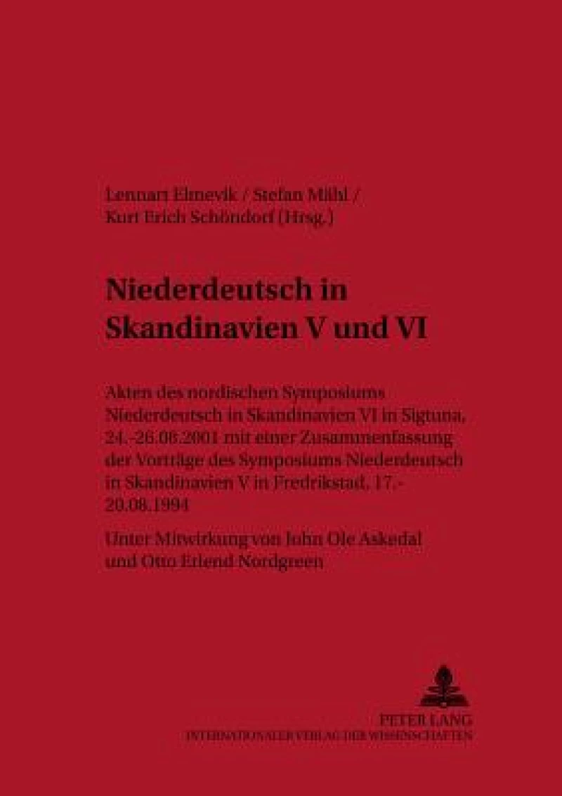 Niederdeutsch in Skandinavien V und VI