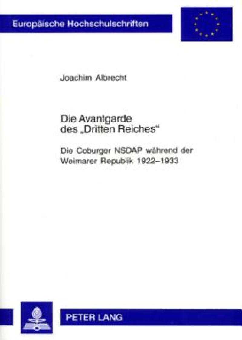 Die Avantgarde des Dritten Reiches