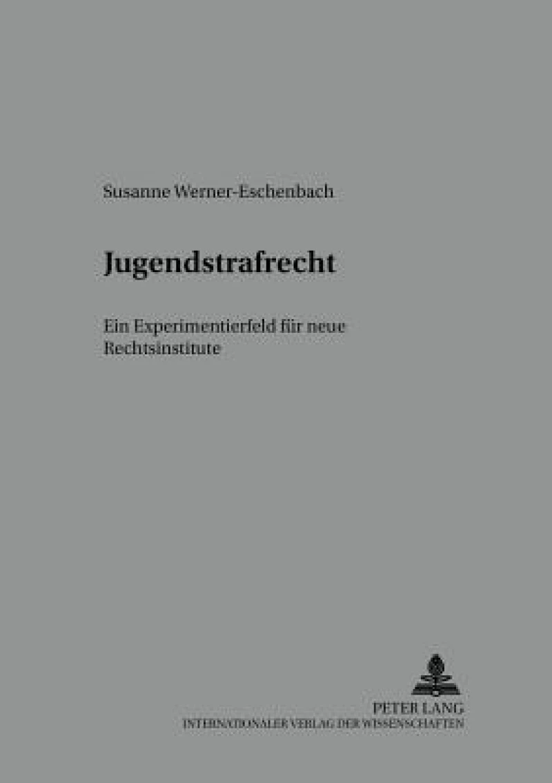 Jugendstrafrecht