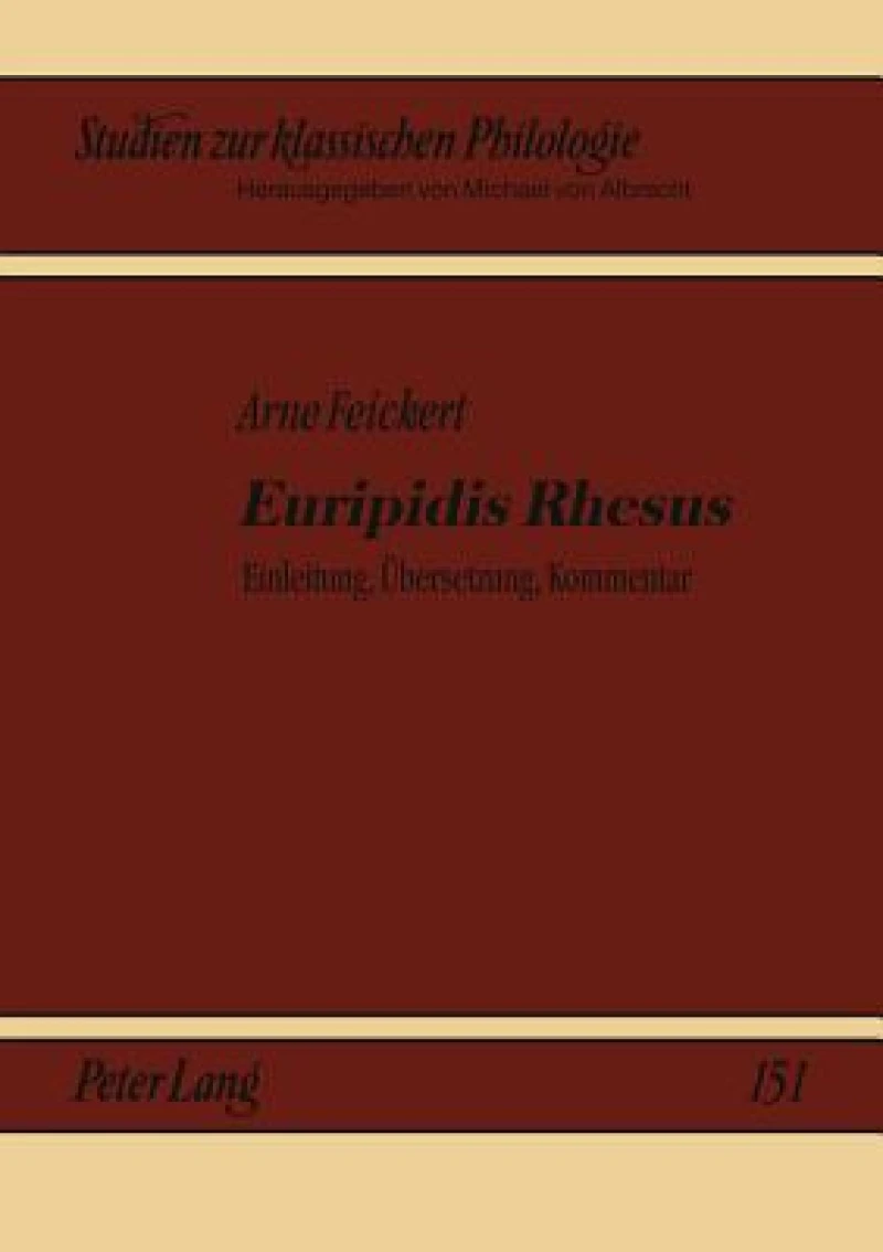 «Euripidis Rhesus»