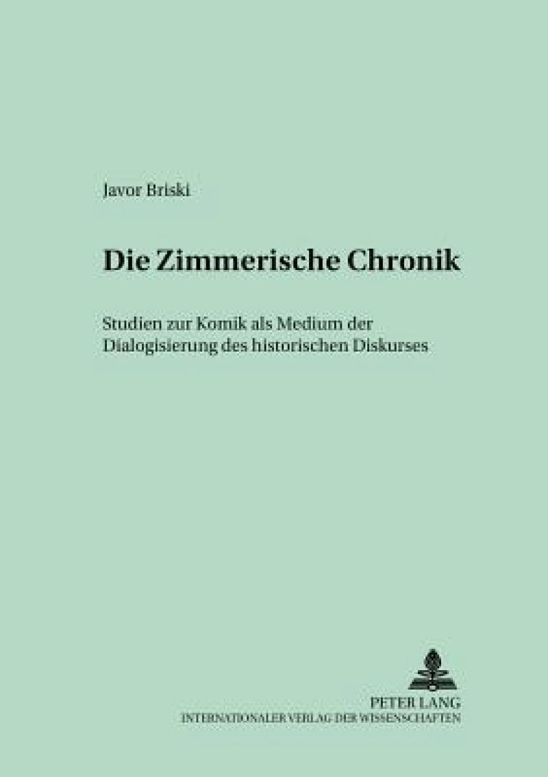 Die «Zimmerische Chronik»