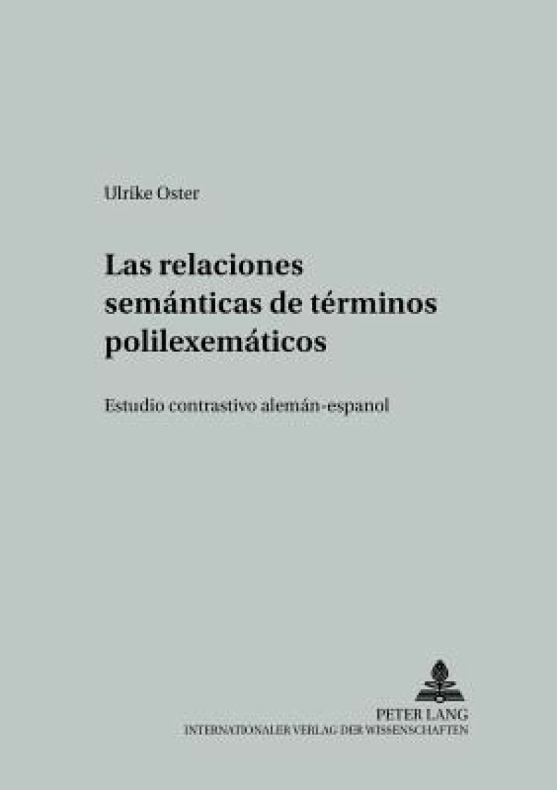Las relaciones semánticas de términos polilexemáticos