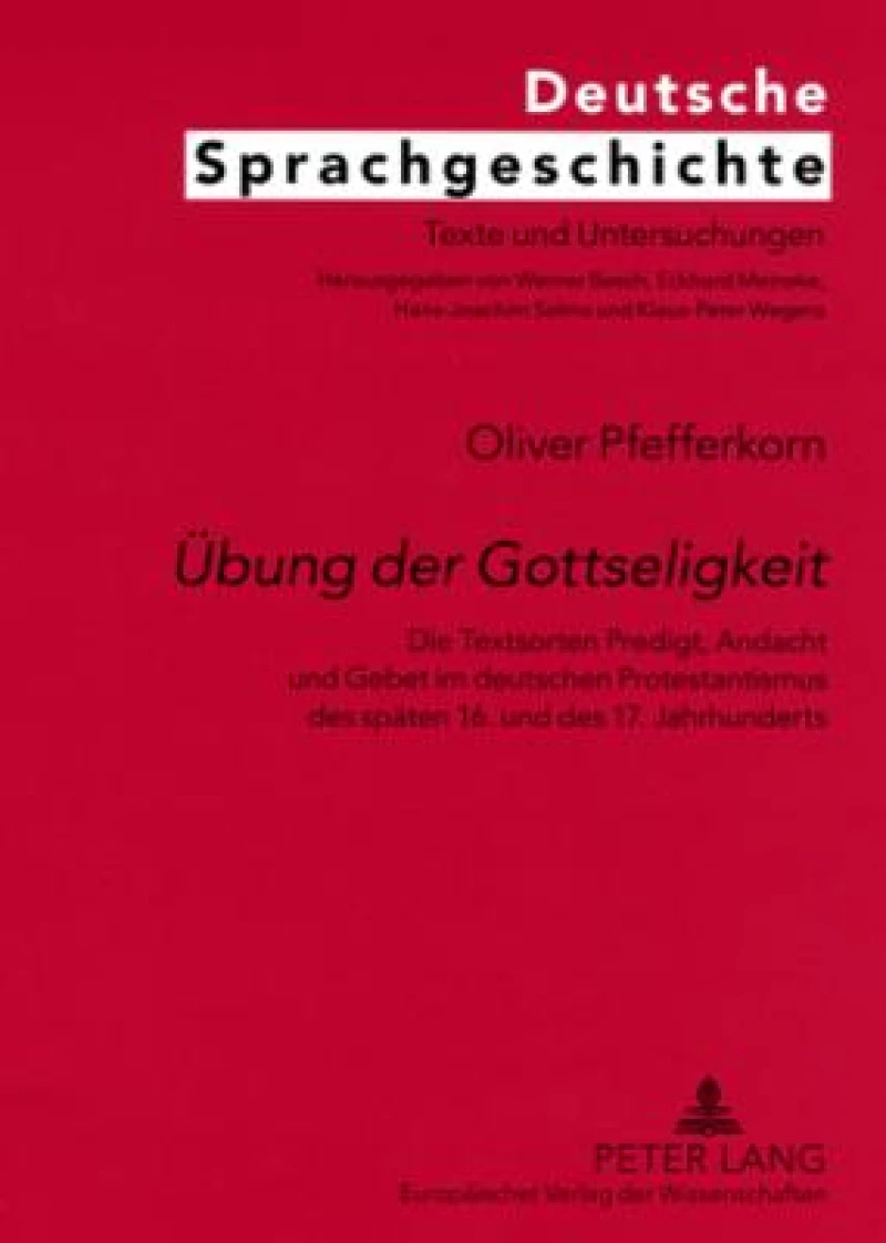 Uebung der Gottseligkeit
