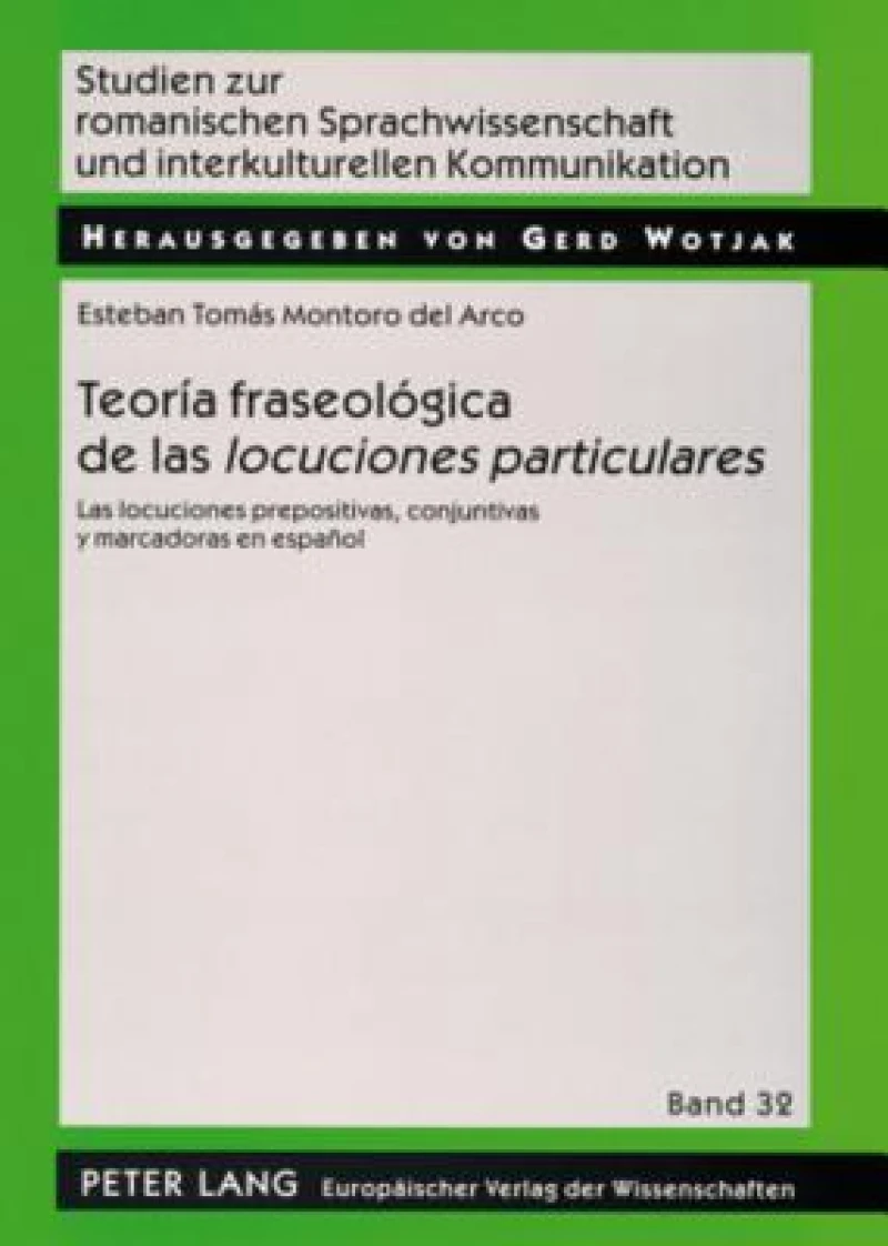 Teoria fraseologica de las locuciones particulares