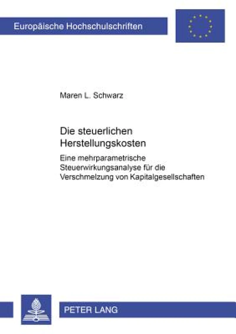 Die Steuerlichen Herstellungskosten
