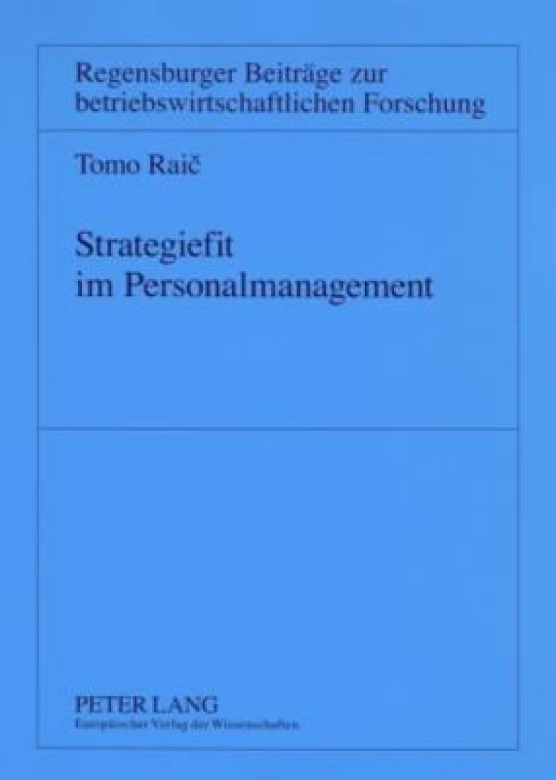 Strategiefit im Personalmanagement