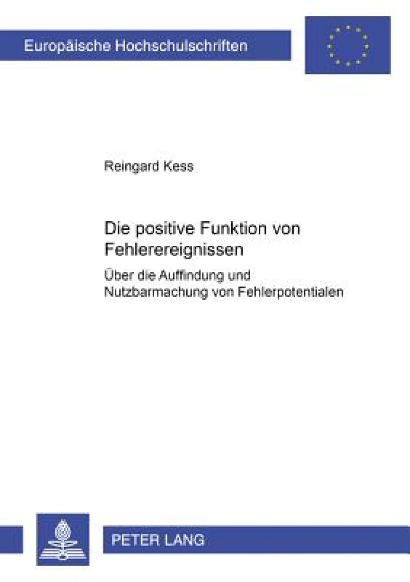 Die Positive Funktion Von Fehlerereignissen
