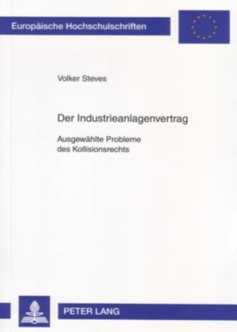 Der Industrieanlagenvertrag