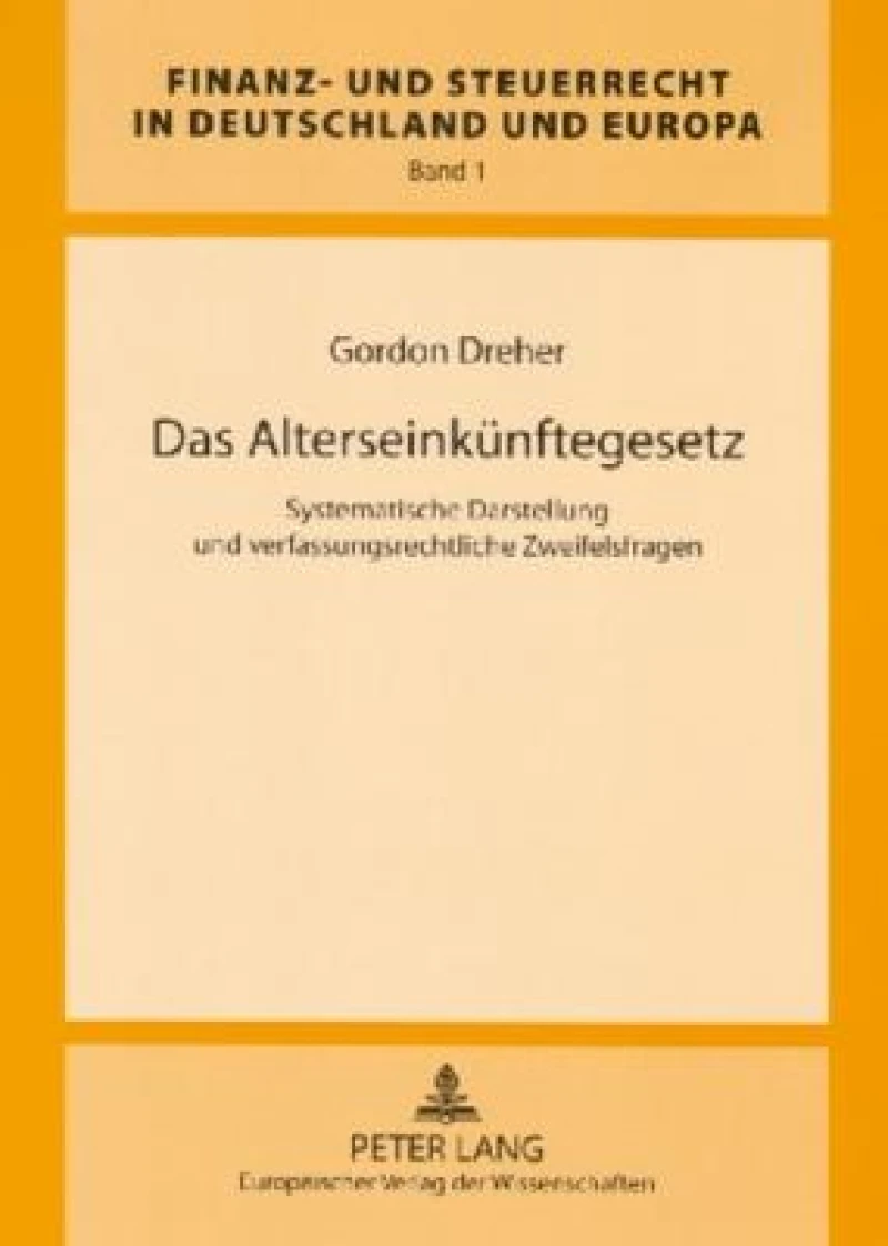 Das Alterseinkuenftegesetz