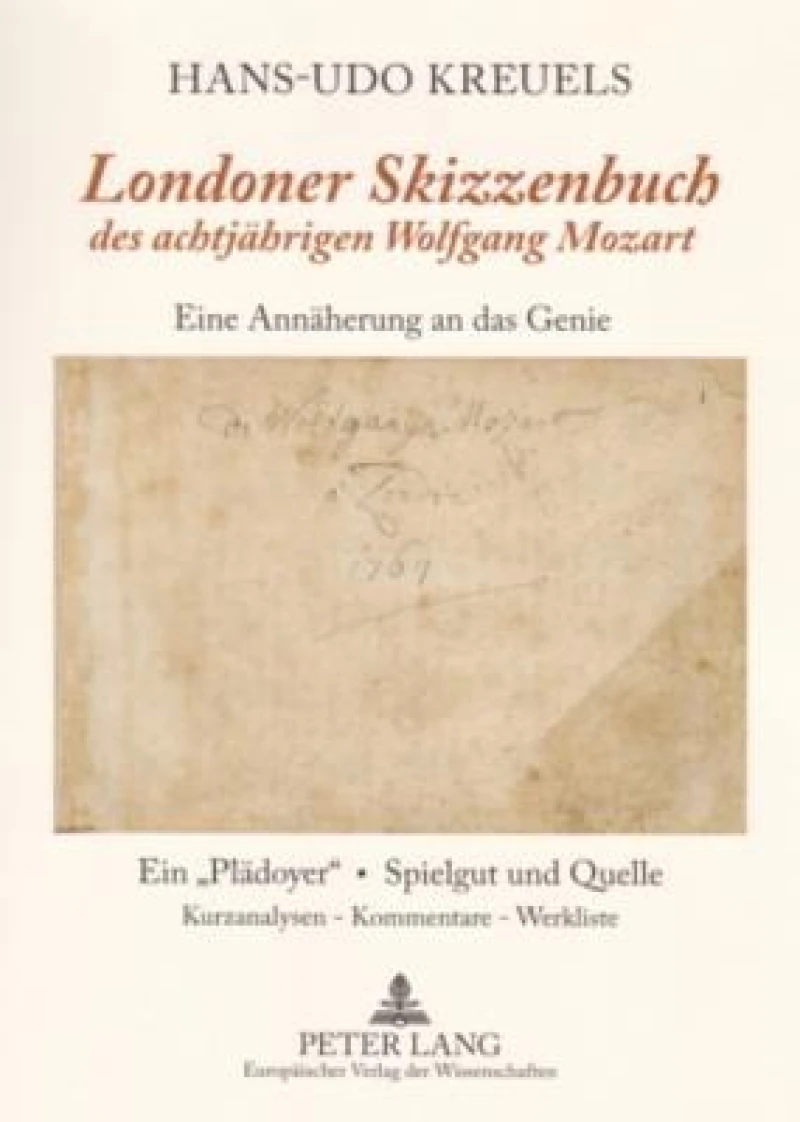 «Londoner Skizzenbuch» des achtjaehrigen Wolfgang Mozart