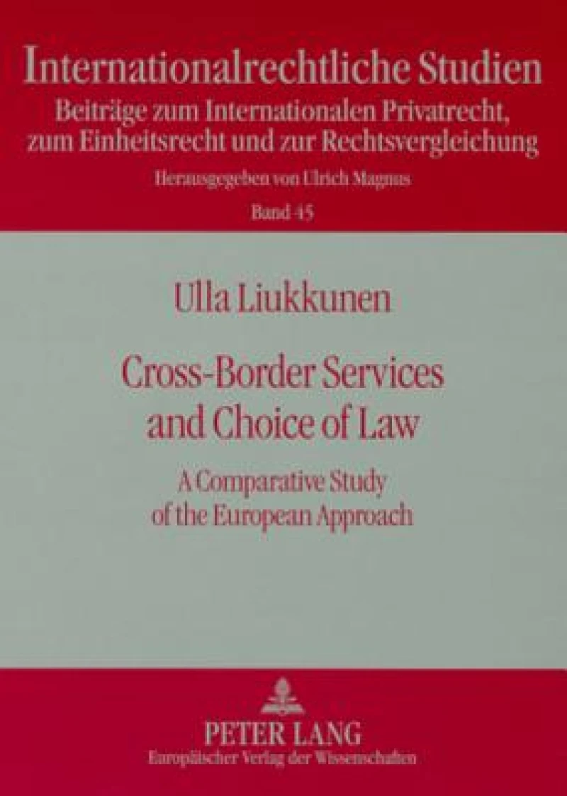 Cross-Border Services and Choice of Law