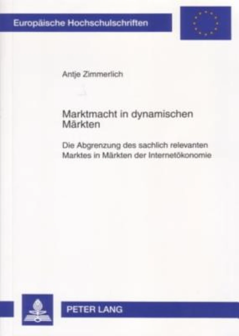 Marktmacht in dynamischen Maerkten
