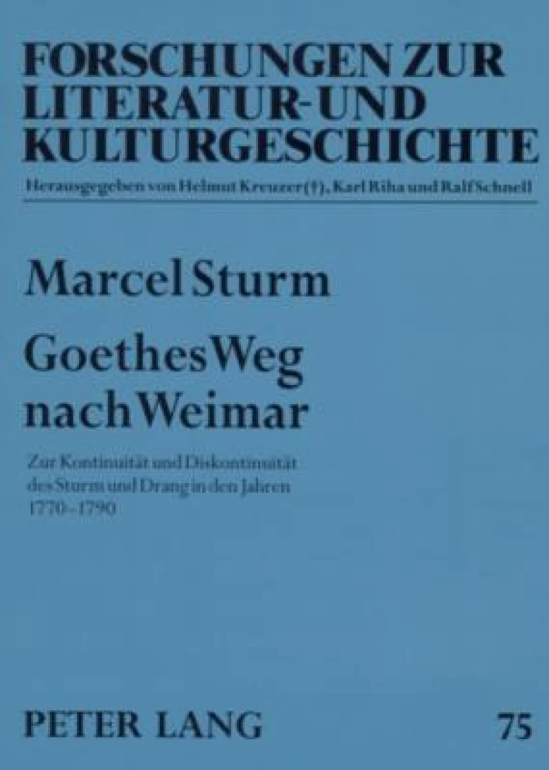 Goethes Weg nach Weimar