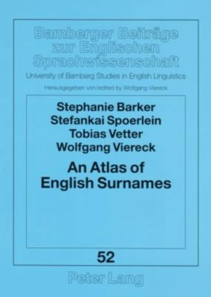 An Atlas of English Surnames