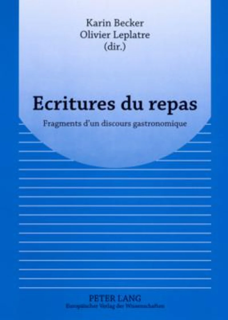 Ecritures du repas