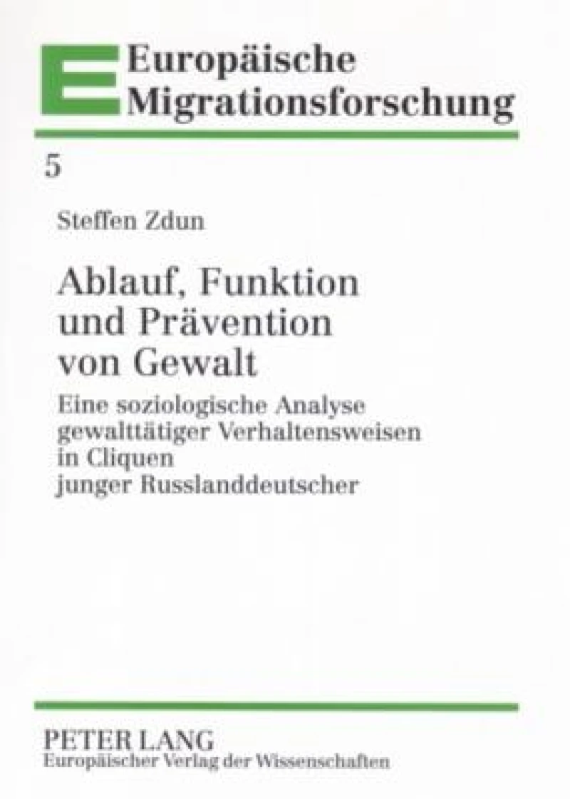 Ablauf, Funktion und Praevention von Gewalt