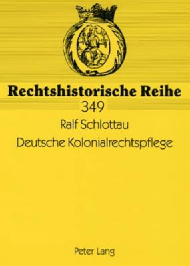 Deutsche Kolonialrechtspflege
