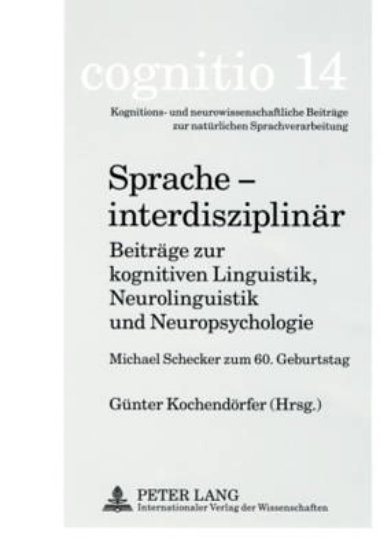 Sprache - Interdisziplinaer
