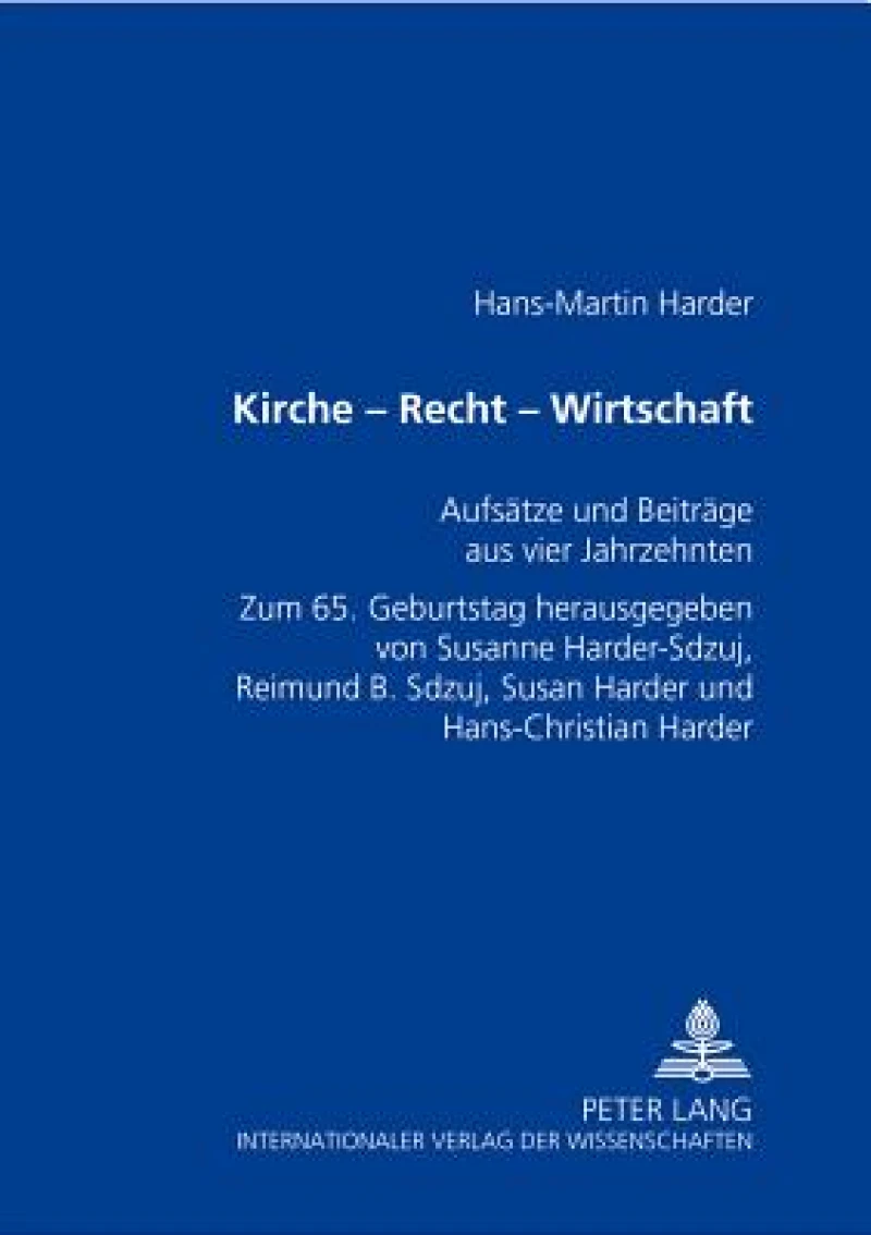 Kirche – Recht – Wirtschaft