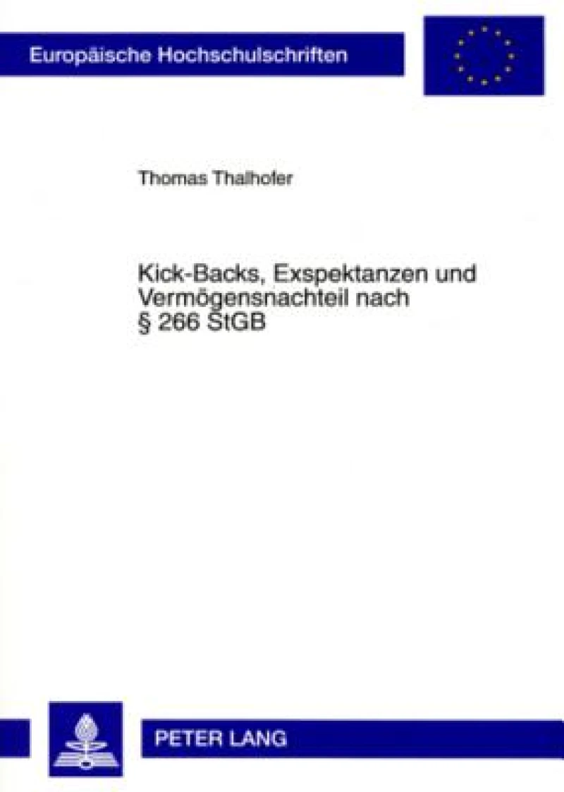Kick-Backs, Exspektanzen und Vermoegensnachteil nach § 266 StGB