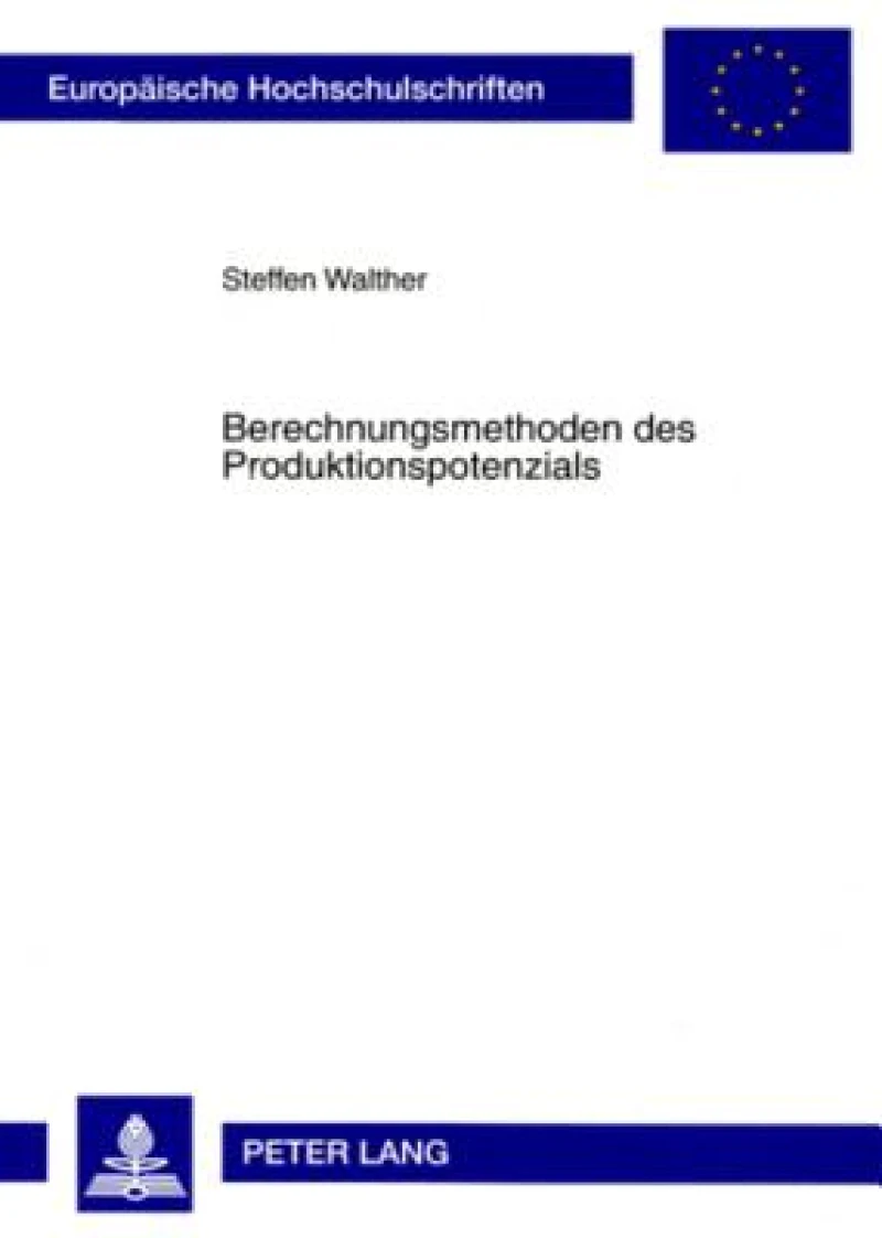 Berechnungsmethoden des Produktionspotenzials