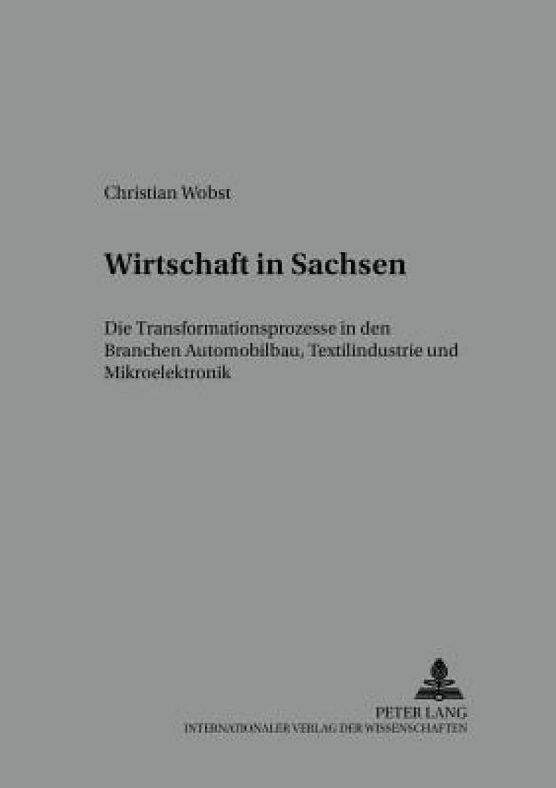 Wirtschaft in Sachsen