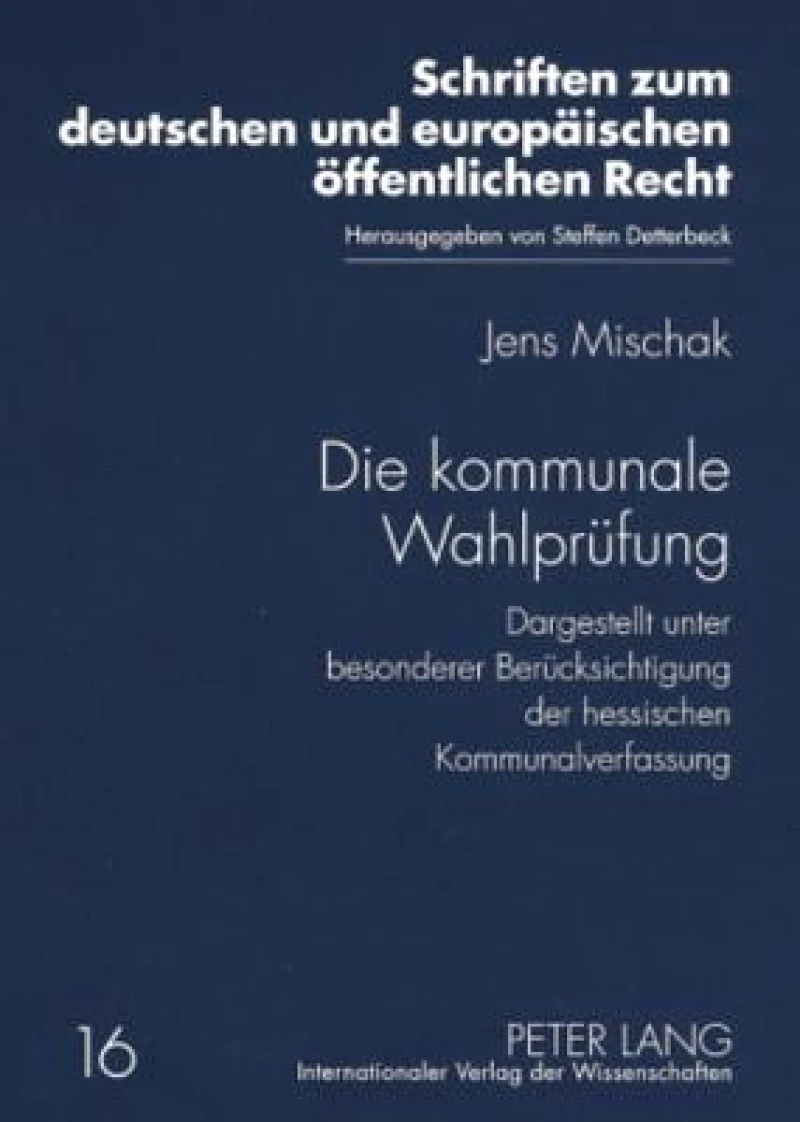 Die kommunale Wahlpruefung