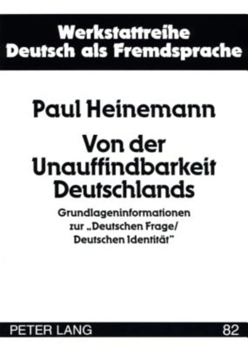 Von der Unauffindbarkeit Deutschlands