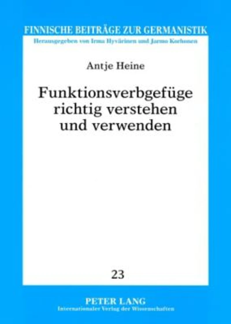 Funktionsverbgefuege richtig verstehen und verwenden