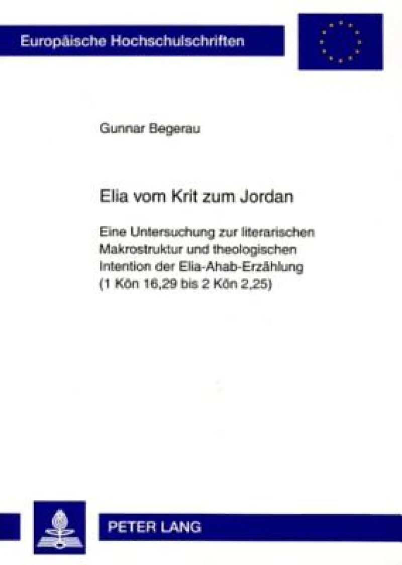 Elia vom Krit zum Jordan