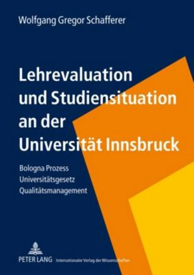 Lehrevaluation und Studiensituation an der Universitaet Innsbruck