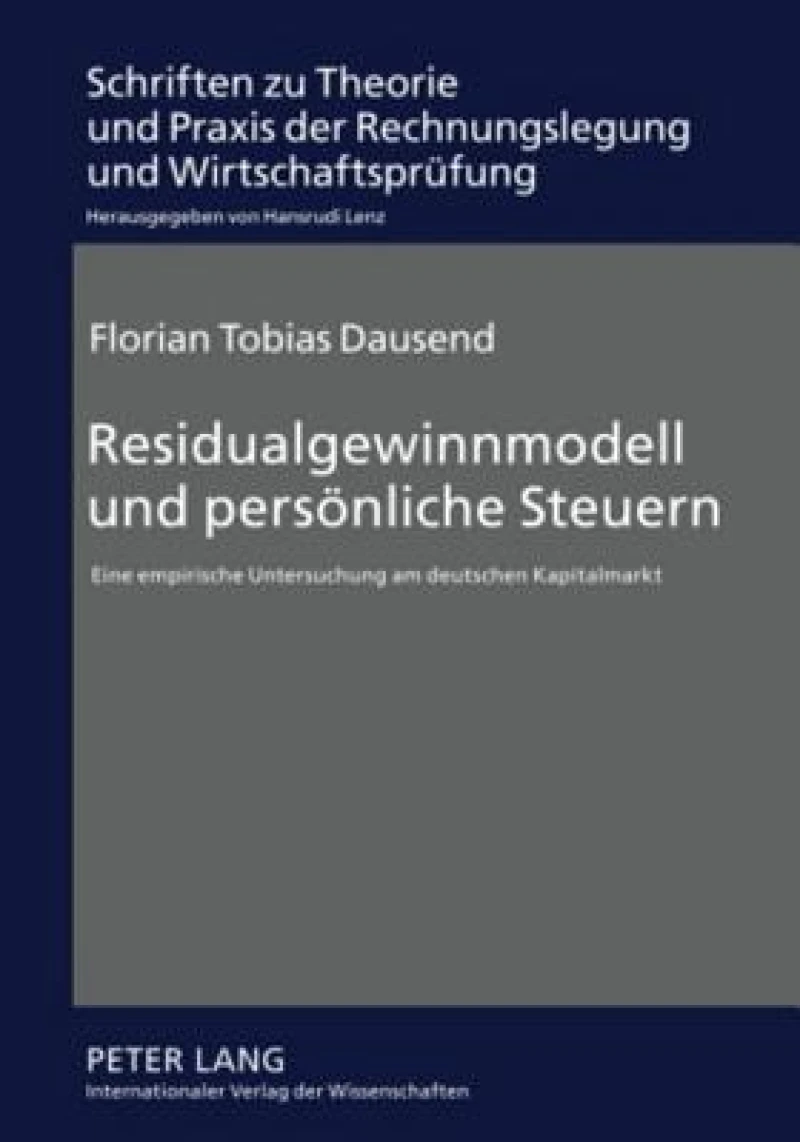 Residualgewinnmodell und persoenliche Steuern
