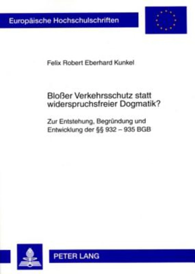 Bloßer Verkehrsschutz statt widerspruchsfreier Dogmatik?