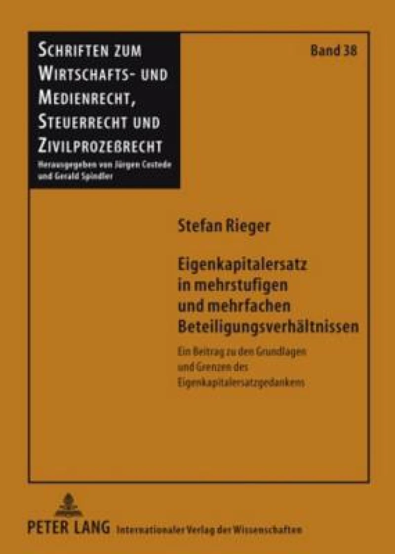 Eigenkapitalersatz in mehrstufigen und mehrfachen Beteiligungsverhaeltnissen