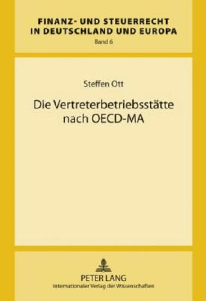 Die Vertreterbetriebsstaette nach OECD-MA