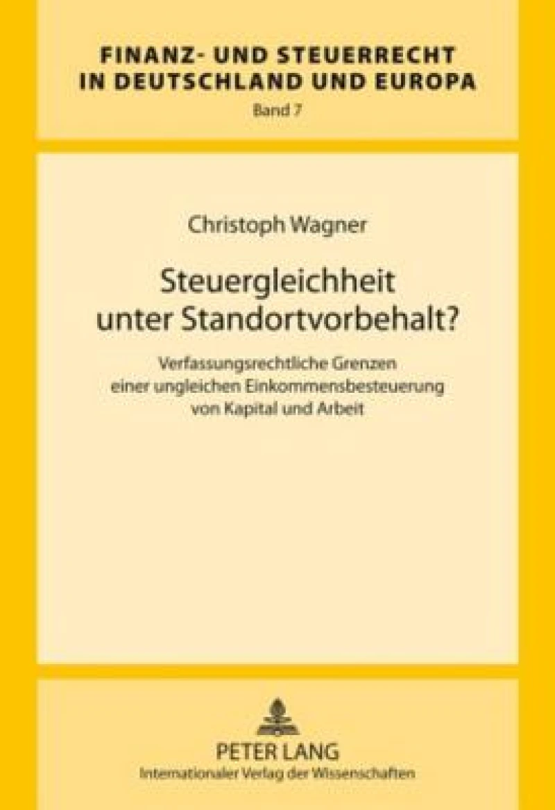 Steuergleichheit unter Standortvorbehalt?