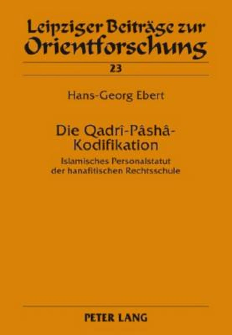 Die Qadri-Pasha-Kodifikation