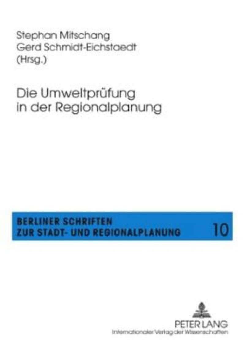 Die Umweltpruefung in der Regionalplanung