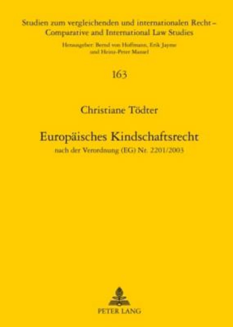Europaeisches Kindschaftsrecht