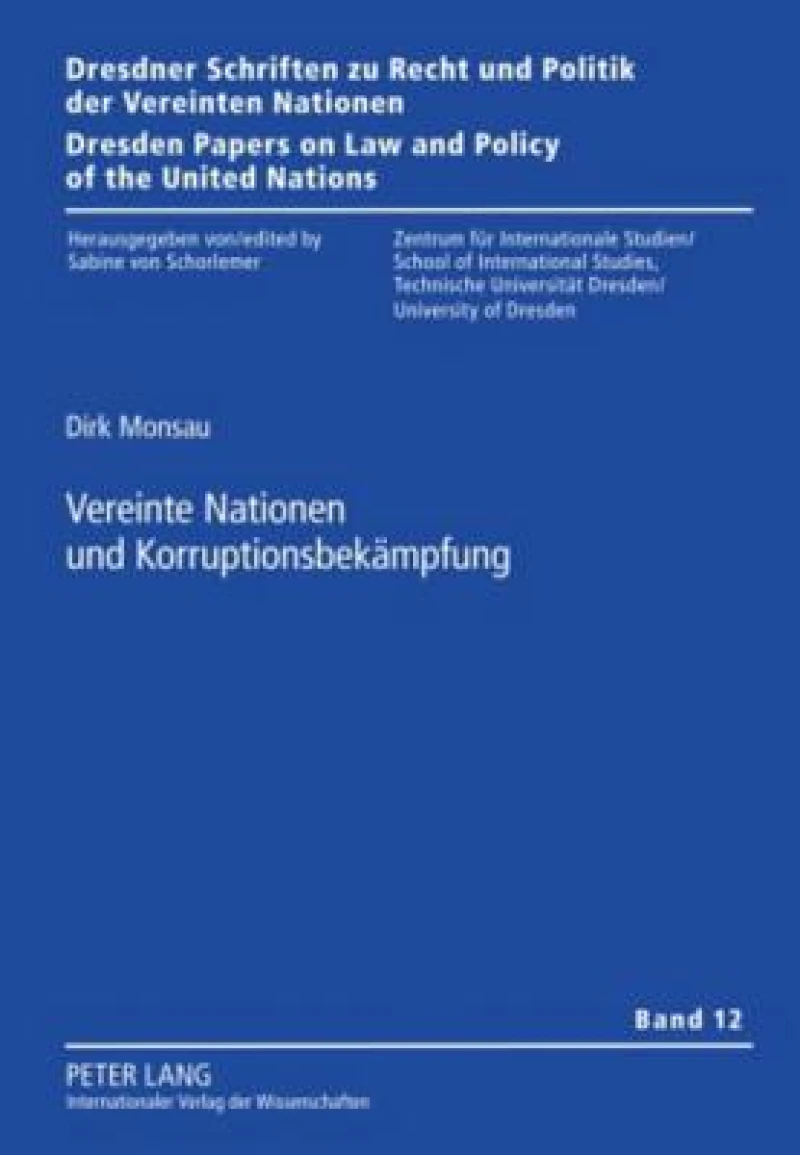 Vereinte Nationen und Korruptionsbekaempfung