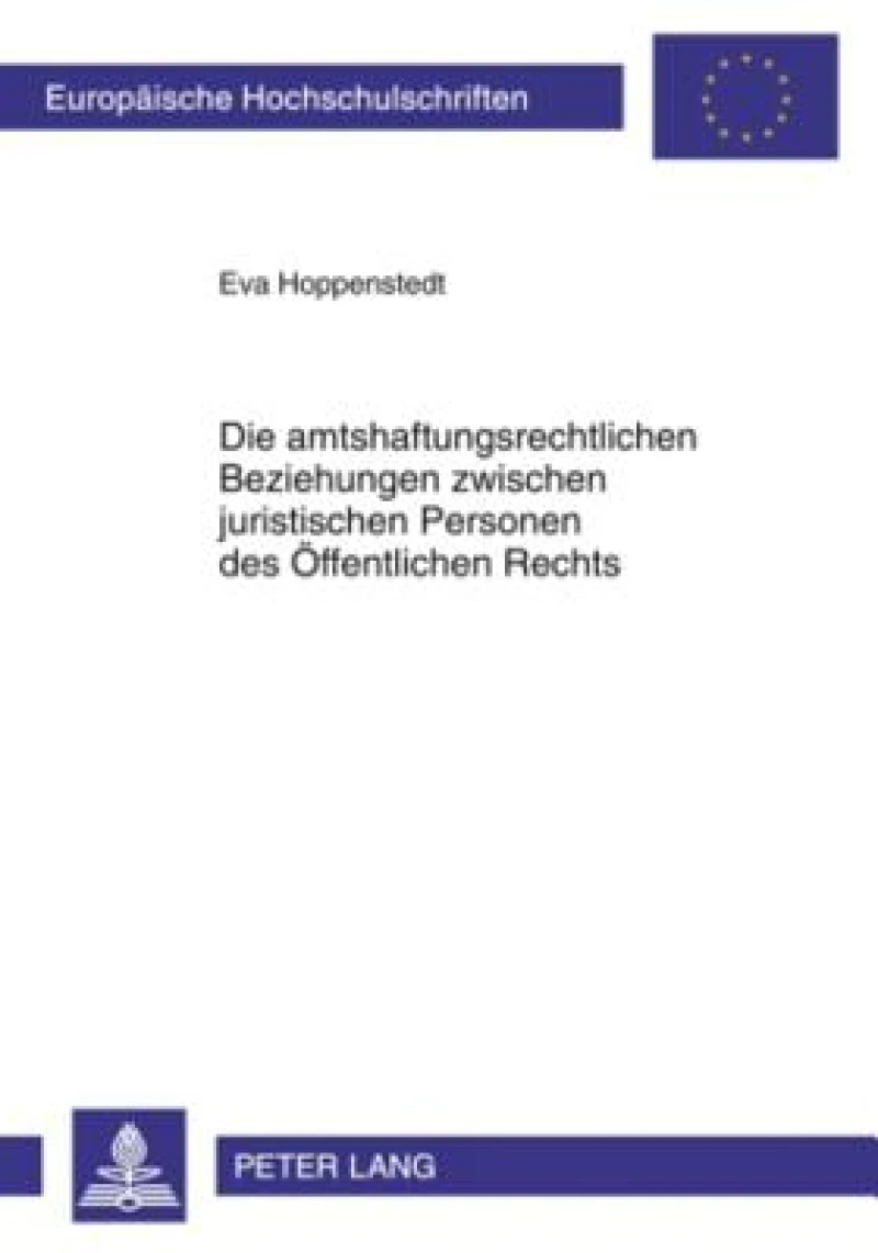Die amtshaftungsrechtlichen Beziehungen zwischen juristischen Personen des Oeffentlichen Rechts
