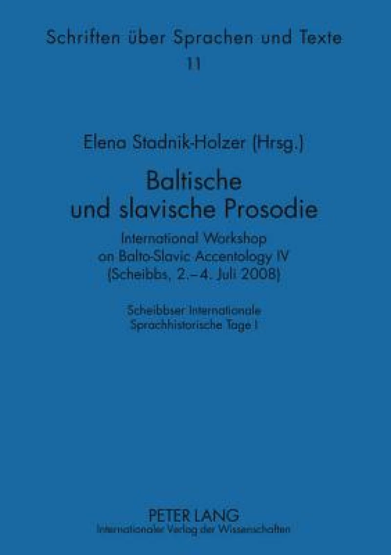 Baltische und slavische Prosodie