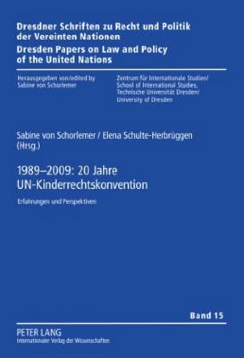 1989-2009: 20 Jahre Un-Kinderrechtskonvention