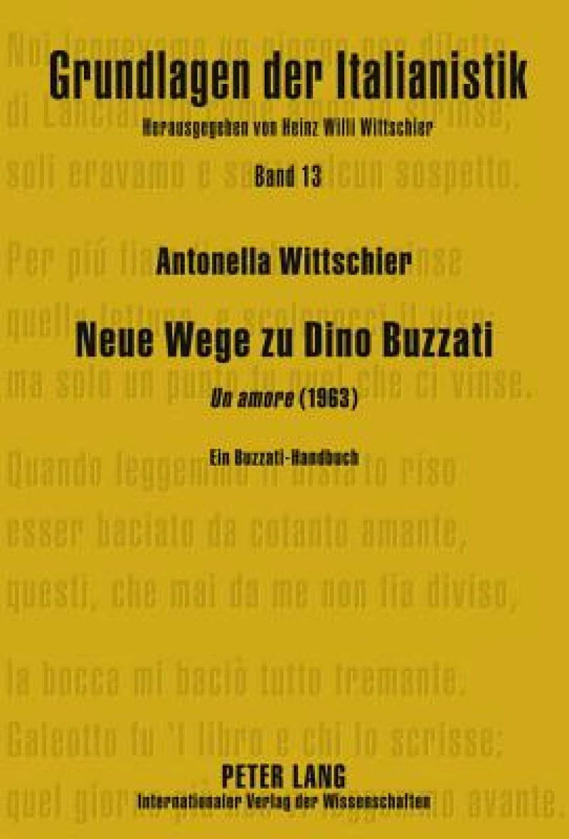 Neue Wege zu Dino Buzzati