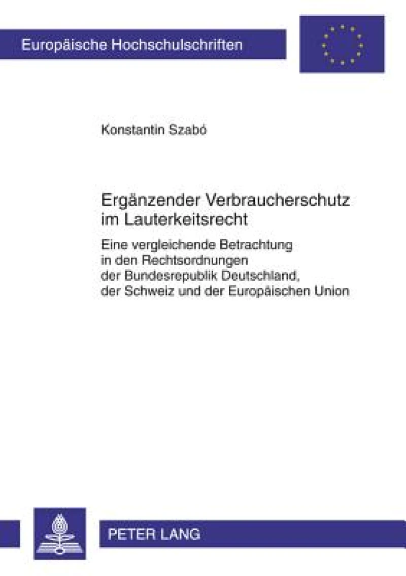 Ergaenzender Verbraucherschutz im Lauterkeitsrecht