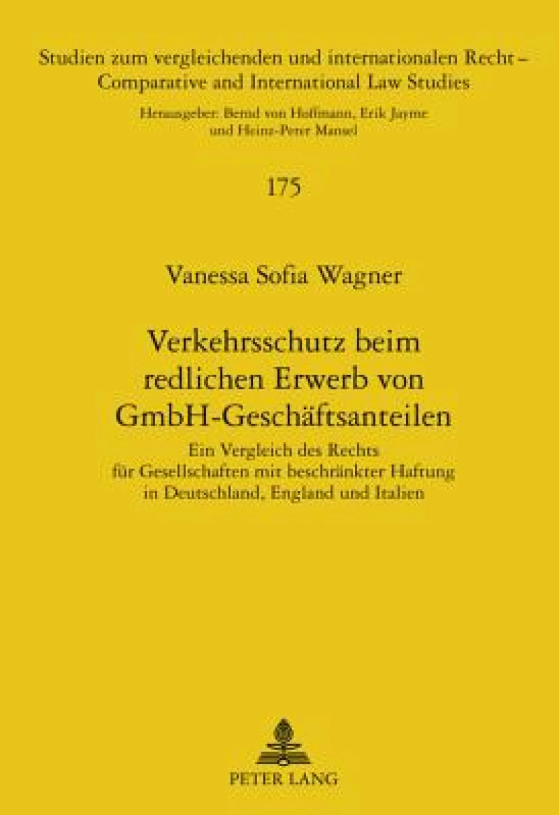 Verkehrsschutz beim redlichen Erwerb von GmbH-Geschaeftsanteilen